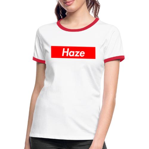Haze - Frauen Kontrast-T-Shirt