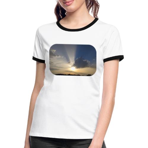 Le levant rayonnant - T-shirt contrasté Femme