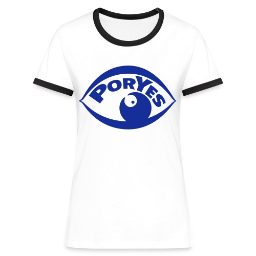 PorYes Award Logo - Frauen Kontrast-T-Shirt