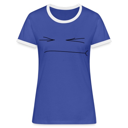 Gepfetzt - Frauen Kontrast-T-Shirt