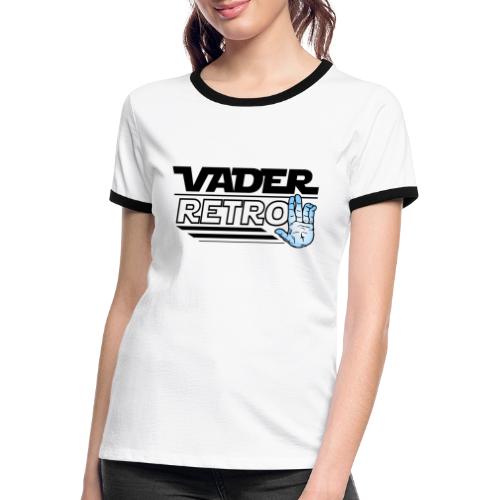 Vader Retro! - Maglietta Contrast da donna