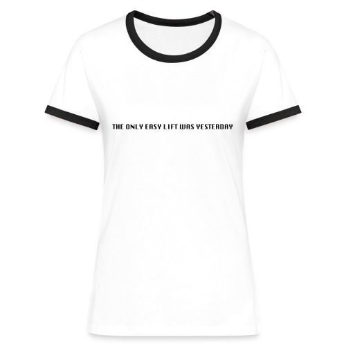 170106 LMY t shirt hinten png - Frauen Kontrast-T-Shirt