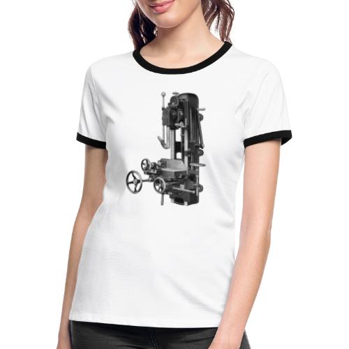 Kettenstämmer - Frauen Kontrast-T-Shirt
