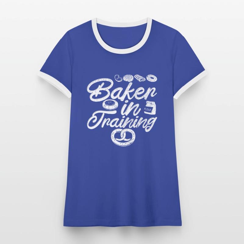 Baker apprentice Women's Ringer T-Shirt