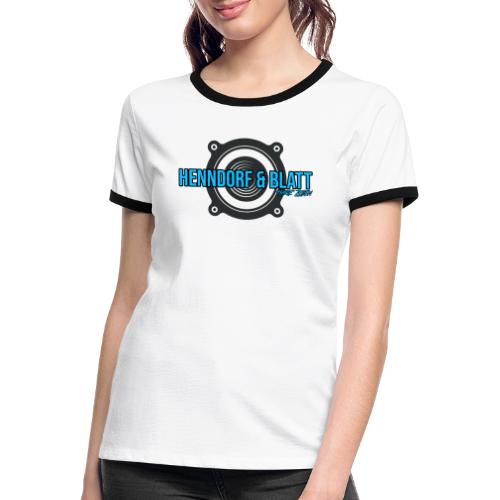 Henndorf & Blatt Kollektion - Frauen Kontrast-T-Shirt