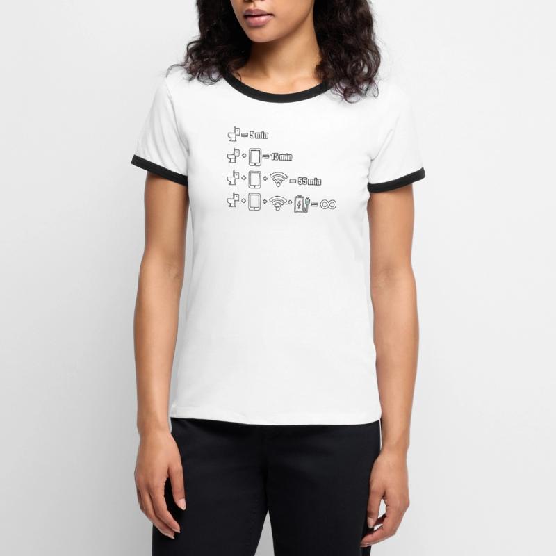 IT expert programmer computer scientist coder Women's Ringer T-Shirt