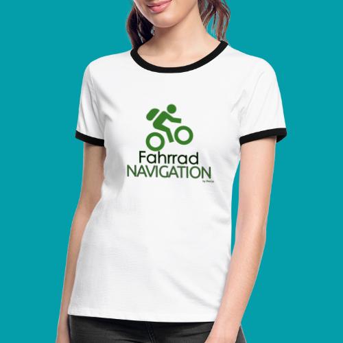 FaNa Radler Logo - Frauen Kontrast-T-Shirt