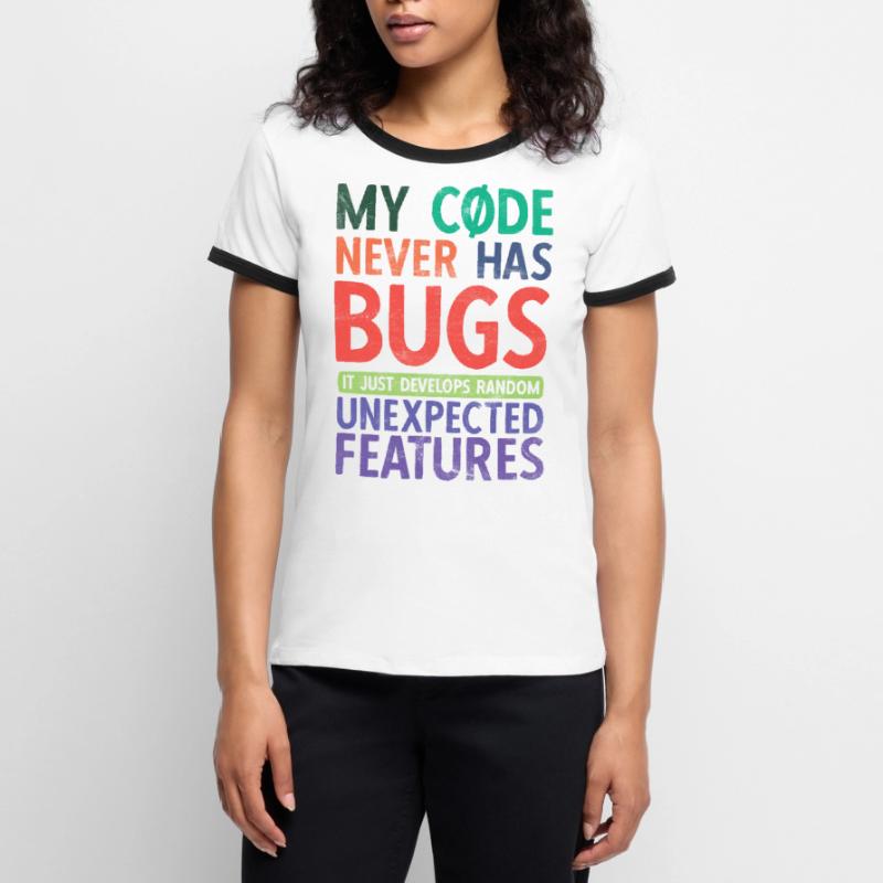 Software Ingenieur Informatiker Programmierer Frauen Kontrast-T-Shirt