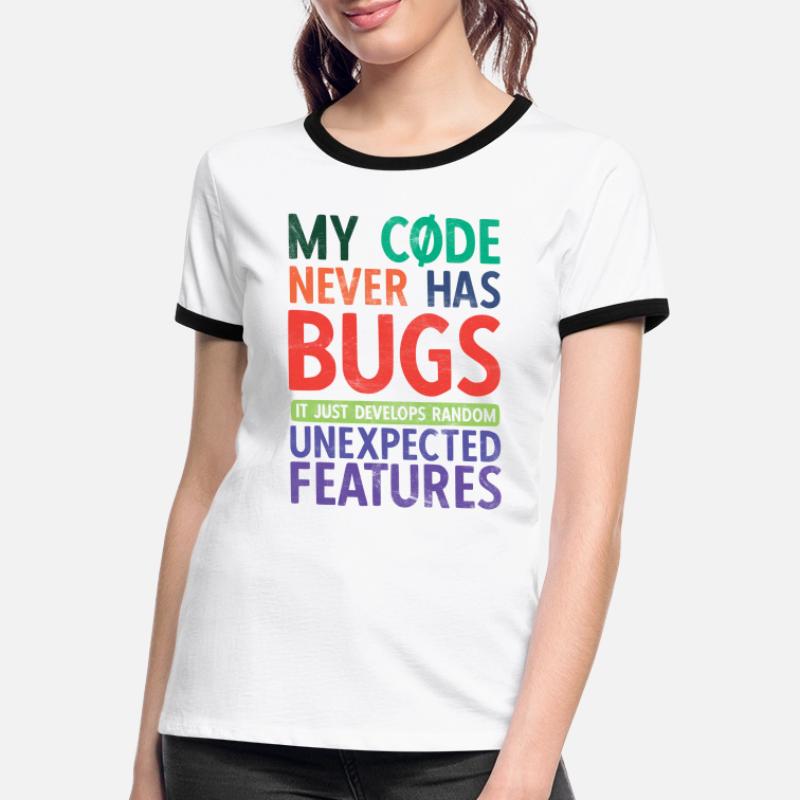 Software Ingenieur Informatiker Programmierer Frauen Kontrast-T-Shirt