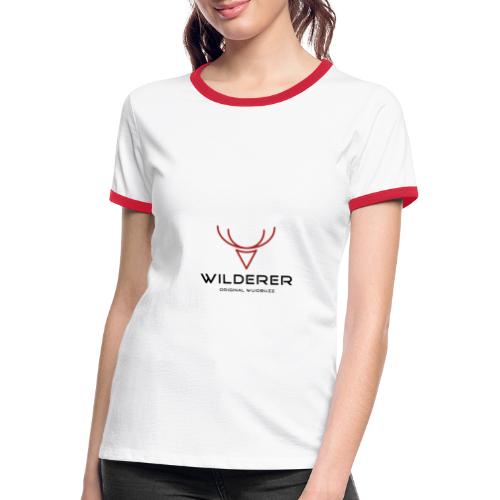 WUIDBUZZ | Wilderer | Männersache - Frauen Kontrast-T-Shirt