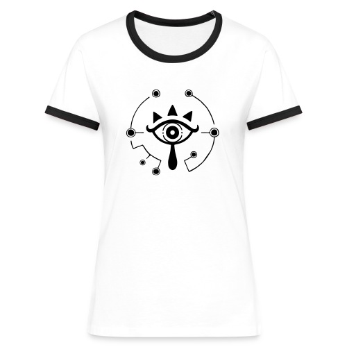 logo - T-shirt contrasté Femme