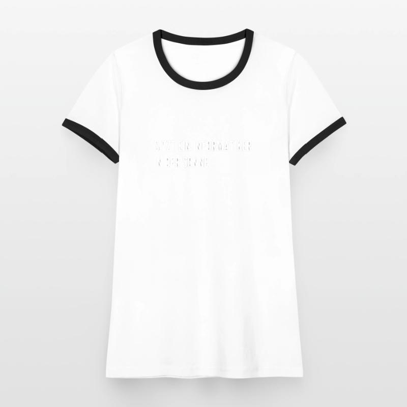 Informatiker Witz Student IT Coding Nerd Frauen Kontrast-T-Shirt