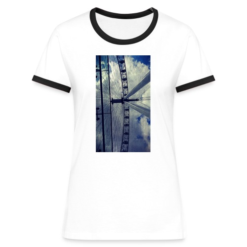 London eye Scratched - Camiseta contraste mujer