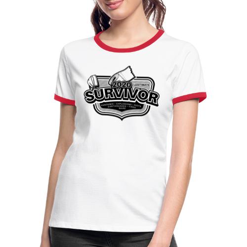 2020 Survivor BoW - Women's Ringer T-Shirt
