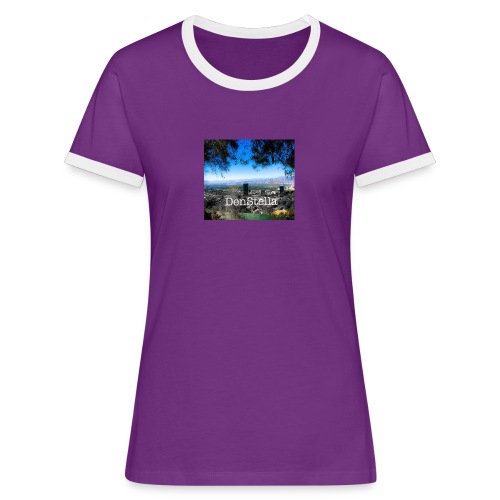 Denstella - Dame kontrast-T-shirt