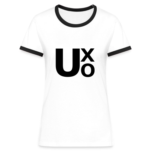 Unknown Outside Basic - Frauen Kontrast-T-Shirt