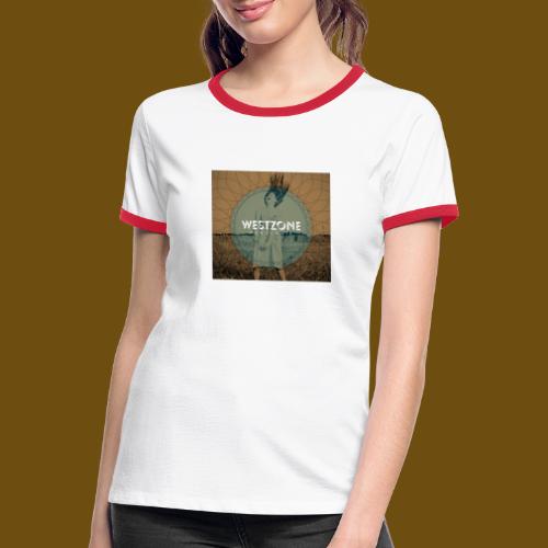 zonologiecover - Frauen Kontrast-T-Shirt