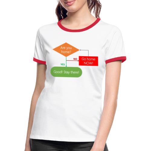 Are you home? - Women's Ringer T-Shirt