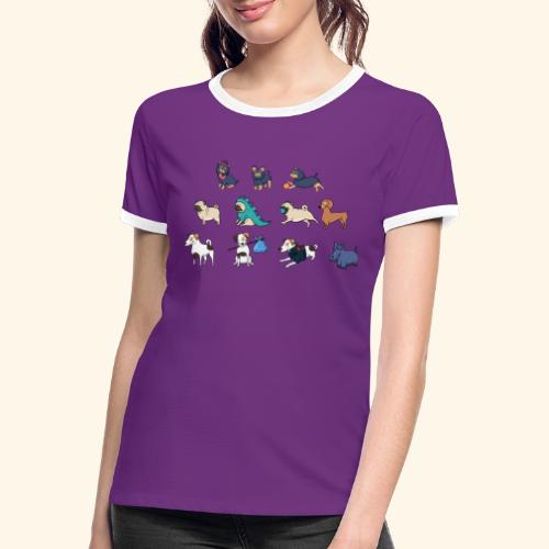 patrulla gua - Camiseta contraste mujer