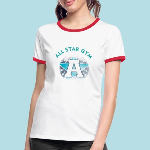 All Star Gym - Frauen Kontrast-T-Shirt