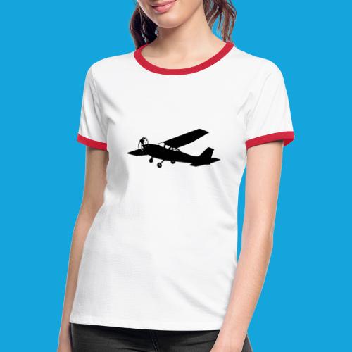 cessna172 1 - Frauen Kontrast-T-Shirt