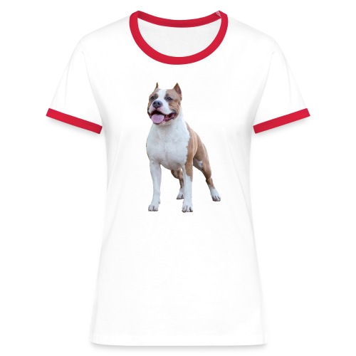 American Staffordshire Terrier - Frauen Kontrast-T-Shirt