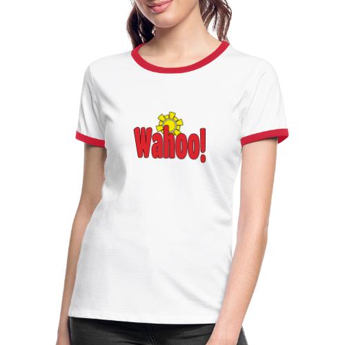 Wahoo! - T-shirt contrasté Femme