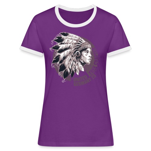 Ladies Gear [Reverse Design] - Frauen Kontrast-T-Shirt