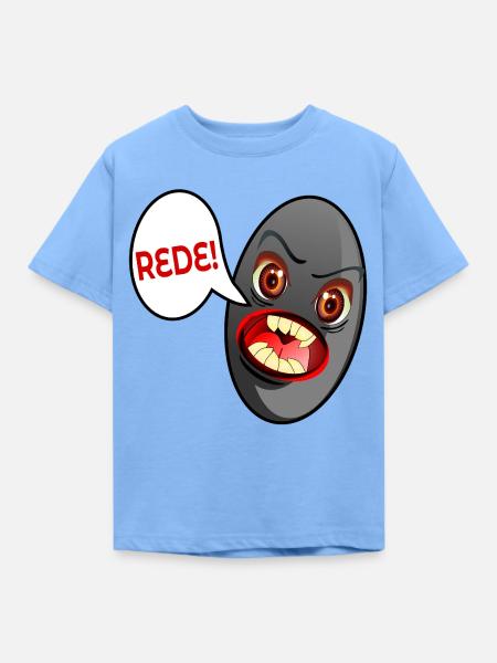 REDE SCHWARZE OLIVE - Kinder T-Shirt - Himmelblau