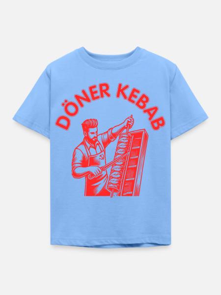 Döner Kebab - Kinder T-Shirt - Himmelblau