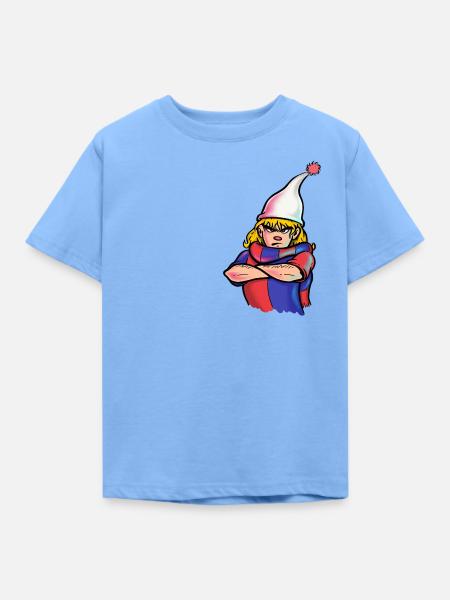 Sketchjoggel - Kinder T-Shirt - Himmelblau