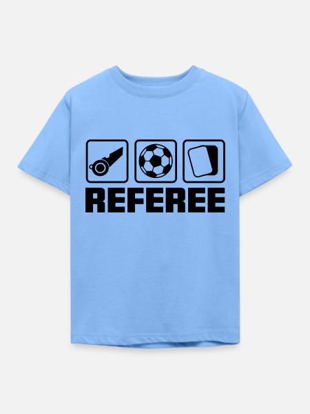 Schiedsrichter - Kinder T-Shirt - Himmelblau