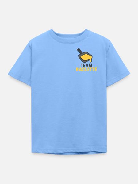 Team Raclette - Kinder T-Shirt - Himmelblau