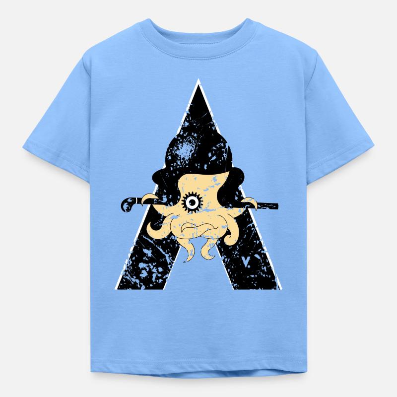 Clockwork Octopus - T-shirt Enfant - bleu ciel