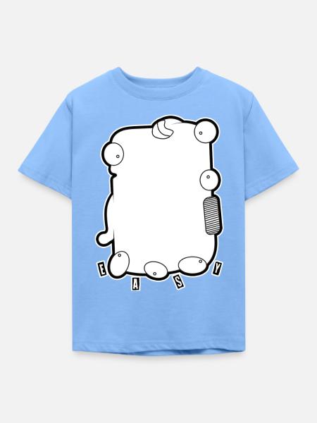 Sechs-Augen-Prinzip - Kinder T-Shirt - Himmelblau