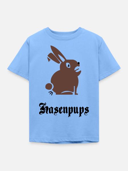 Hasenpups - Kinder T-Shirt - Himmelblau