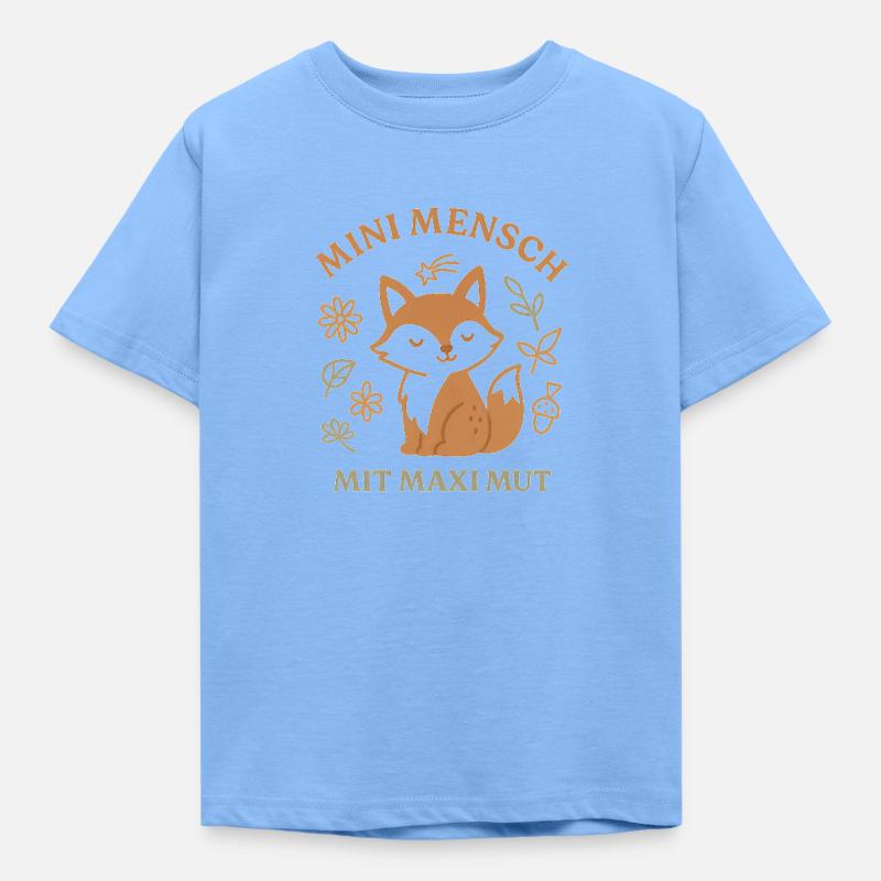 Maxi Mut - Kinder T-Shirt - Himmelblau