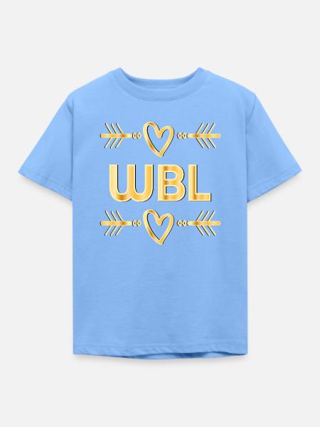 Stationsleitung WBL Wohnbereichsleitung - Kinder T-Shirt - Himmelblau
