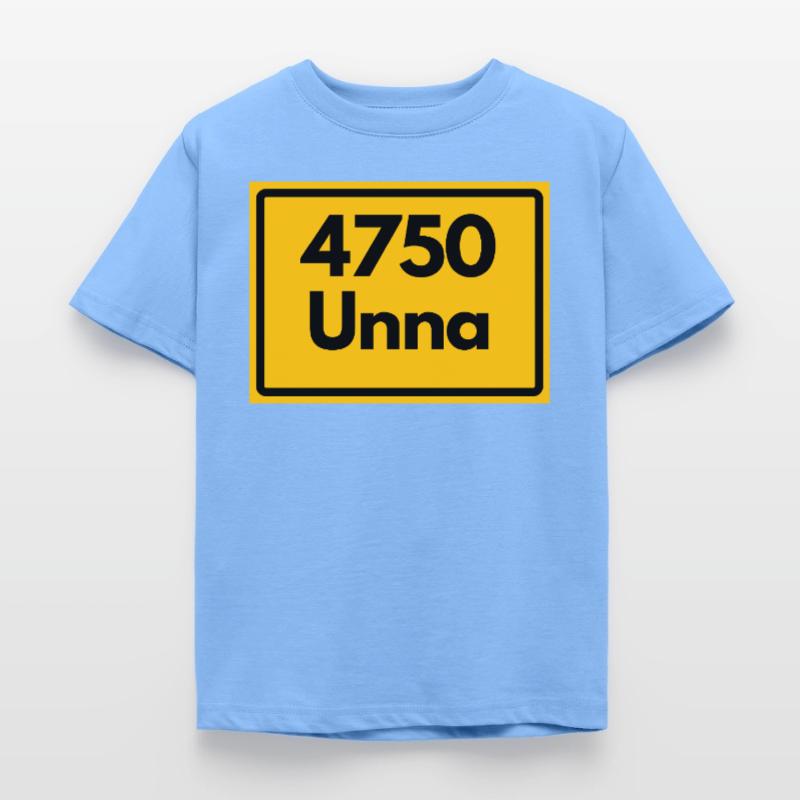OLD POSTCODE POSTCODE RETRO 4750 UNNA Kids' T-Shirt