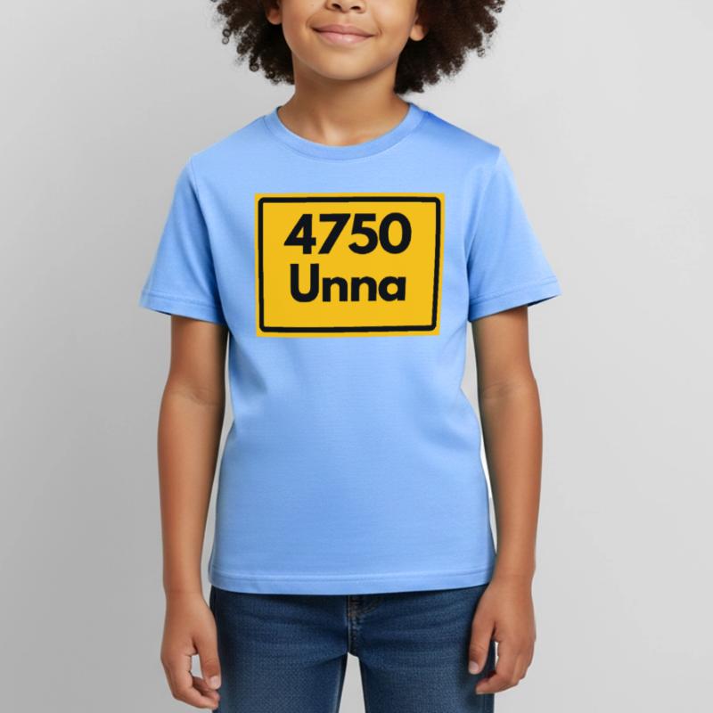OLD POSTCODE POSTCODE RETRO 4750 UNNA Kids' T-Shirt
