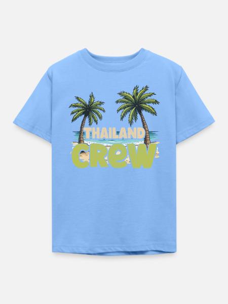 Thailand Crew - Kinder T-Shirt - Himmelblau