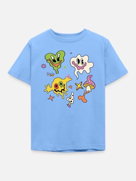 Grusel Halloween - Kinder T-Shirt - Himmelblau