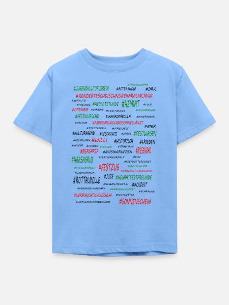 Kenderfesched - Kinder T-Shirt - Himmelblau