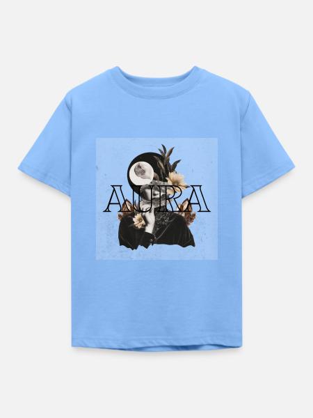 Aura - Kinder T-Shirt - Himmelblau