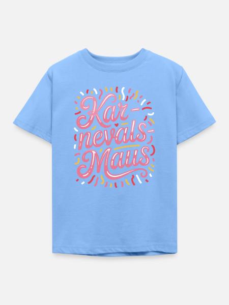 Karnevalsmaus Karneval Köln Kölner Karnevals Maus - Kinder T-Shirt - Himmelblau