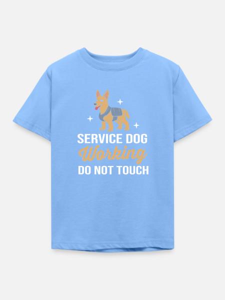 Hundetrainer - Kinder T-Shirt - Himmelblau