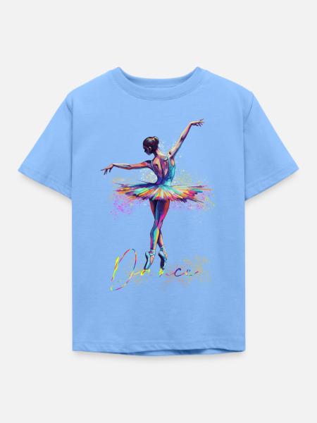 Tänzer - Kinder T-Shirt - Himmelblau
