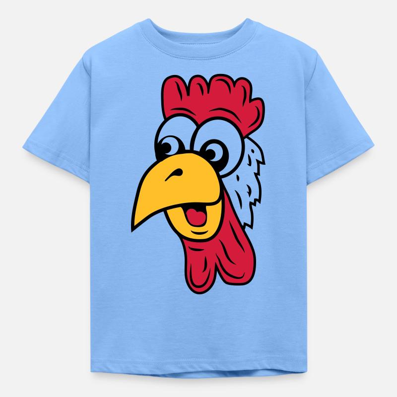 hahn - Kinder T-Shirt - Himmelblau
