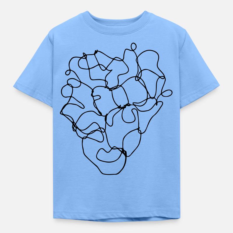 Bogenbogen - Kinder T-Shirt - Himmelblau
