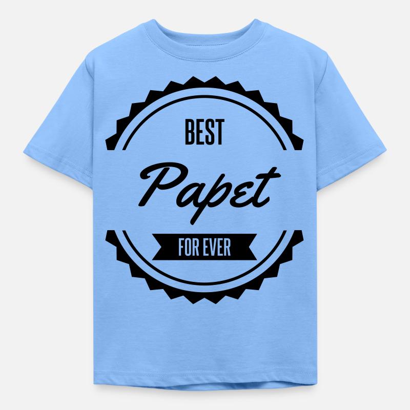 best papet - Kinder T-Shirt - Himmelblau